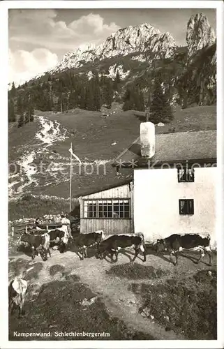 Kampenwand Chiemgau Schlechtenberger Alm Kat. Aschau i.Chiemgau