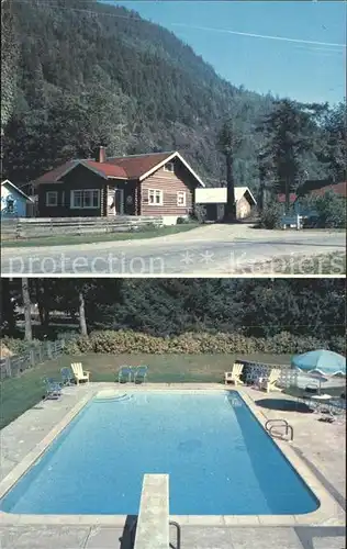 British Columbia Bungalow Motor Court Swimmingpool / Victoria /