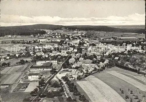 Rodt Lossburg Hoehenluftkurort Schwarzwald Fliegeraufnahme Kat. Lossburg