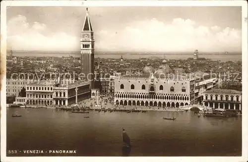 Venezia Venedig Panorama Kat. 