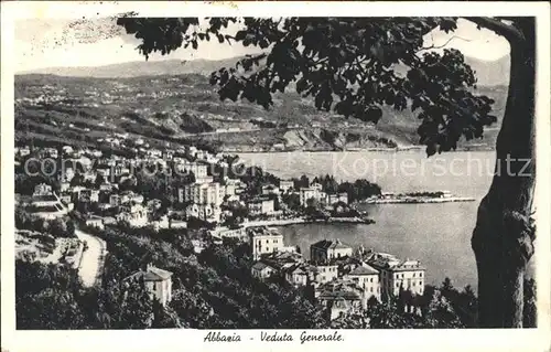 Abbazia Istrien Veduta Generale / Seebad Kvarner Bucht /Primorje Gorski kotar