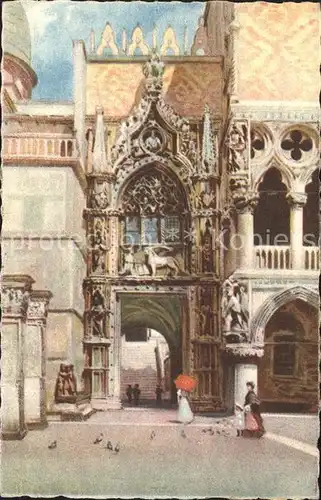 Venezia Venedig Porta della Carta Kat. 