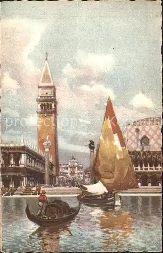 Venezia Venedig Piazzetta S Marco dalla Laguna Kat. 