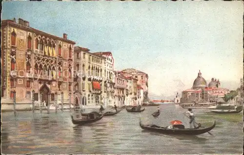 Venezia Venedig Canal Grande e Chiesa della Salute Kat. 