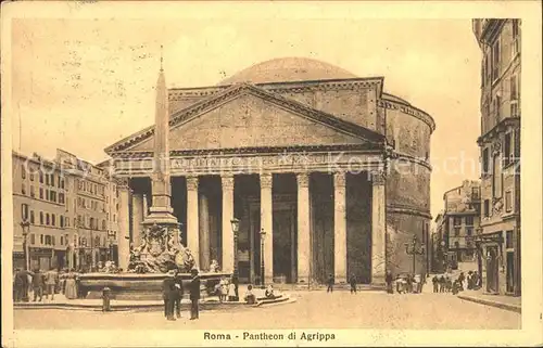 Roma Rom Pantheon di Agrippa Kat. 