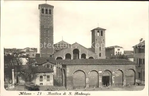Milano Basilica di S Ambrogio Kat. Italien