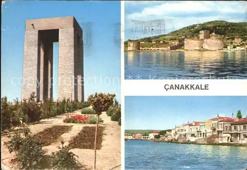 Canakkale Denkmal Kilit Bahir Burg Kat. Tuerkei