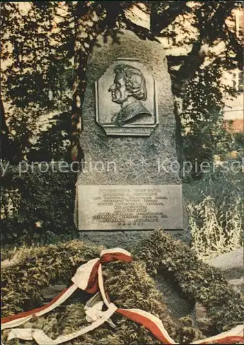 Duszniki Zdroj Grabmal von Chopin Kat. Polen
