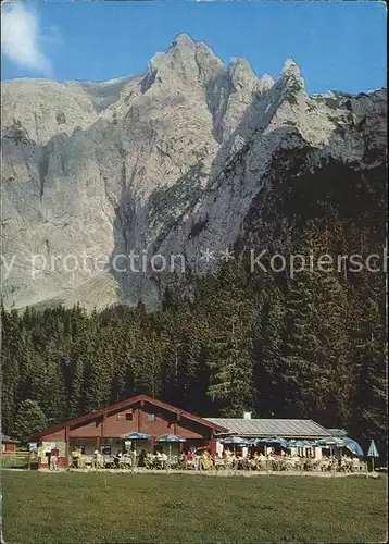 Hohen Goell Berggasthof Cafe Scharitzkehlalm Kat. Oesterreich