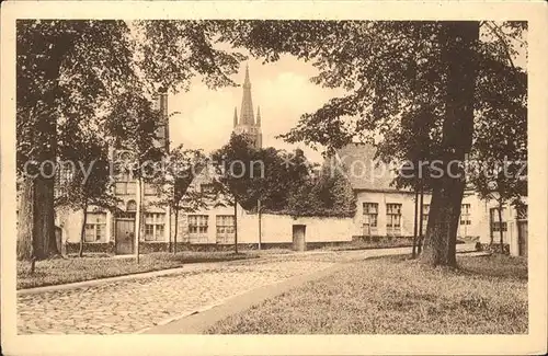 Bruges Flandre Le Beguinage Kat. 