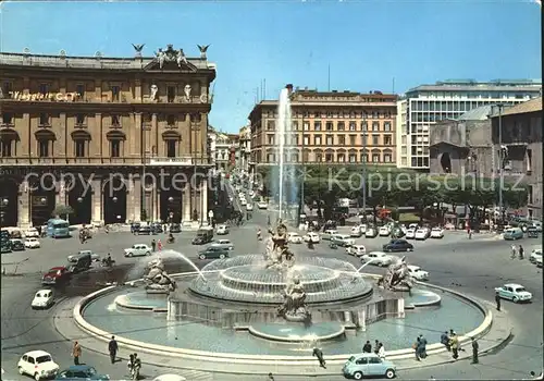 Roma Rom Piazza della Repubblica Fontana delle Najadi  Kat. 