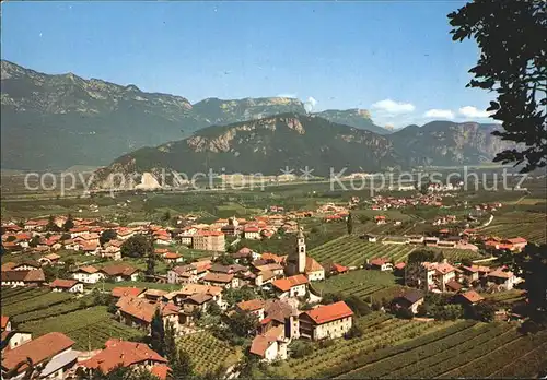 Auer Ora Suedtirol im Etschtal Panorama Kat. 