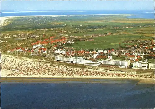 Borkum Nordseebad Fliegeraufnahme / Borkum /Leer LKR