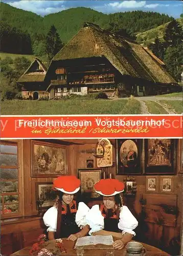 Gutachtal Schwarzwaldbahn Freilichtmuseum Vogtsbauernhof Kat. Gutach