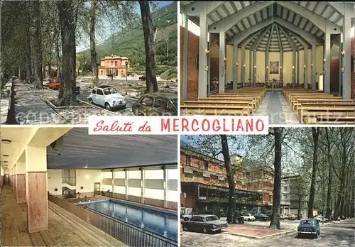 Mercogliano Chiesa Schwimmbad Kat. Italien