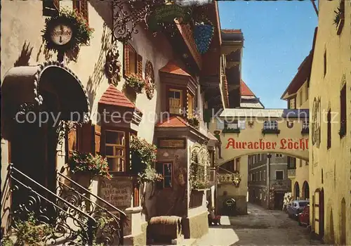 Kufstein Tirol Auracher Loechl  Kat. Kufstein