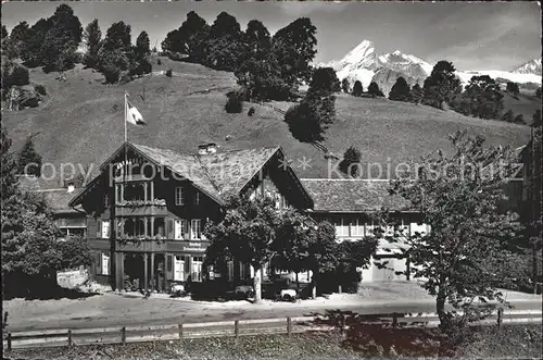 Grindelwald Hotel Pension Schweizerheim Schwendi Kat. Grindelwald