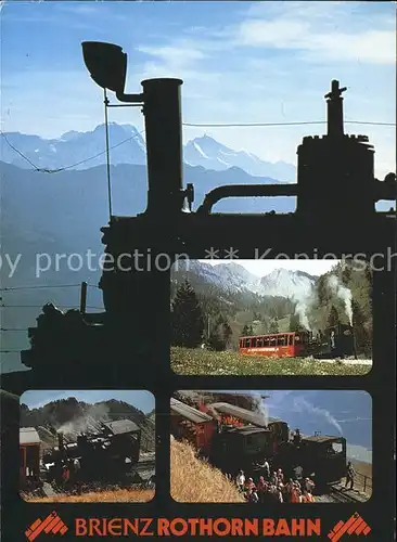 Brienz Rothornbahn Brienz am See  Kat. Eisenbahn