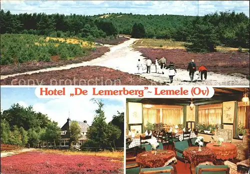 Ommen Overijssel Hotel De Lemerberg  Kat. Ommen