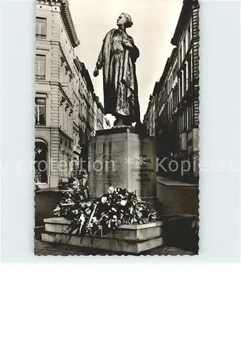 Bruxelles Bruessel Monument de Gabrielle Petit Kat. 