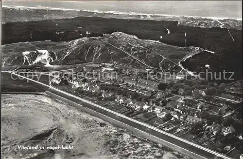 Vlieland Fliegeraufnahme Kat. Niederlande