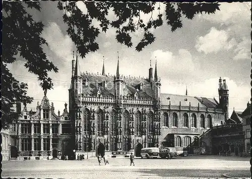 Bruges Flandre Kanselarij Stadhuis en Baliliek van t H Bloed Christi Kat. 