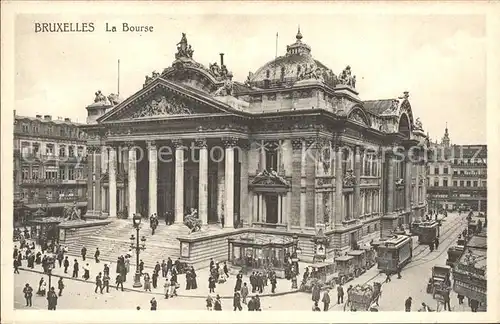 Bruxelles Bruessel La Bourse Kat. 