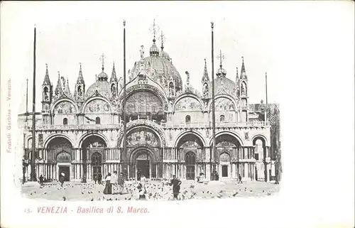 Venezia Venedig Basilica di S. Marco Kat. 