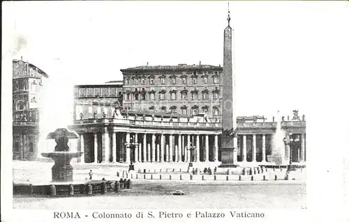 Roma Rom Colonnato di S. Pietro e Palazzo Vaticano Kat. 