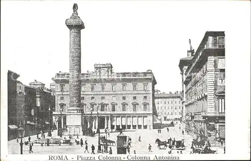 Roma Rom Piazza Colonna Antonina Kat. 