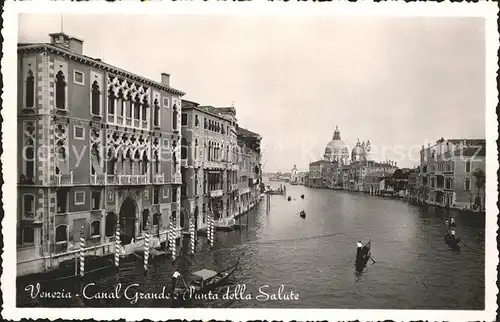 Venedig Venezia Canal Grande Punta della Salute Kat. 