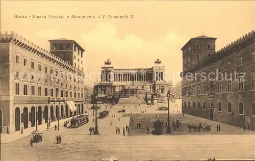 Roma Rom Piazza Venezia Monumento V Emanuele II Kat. 