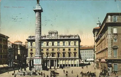 Roma Rom Piazza Golonna Kat. 
