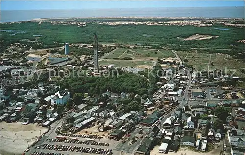 Cape Cod Mass. Fliegeraufnahme Provincetown Kat. 