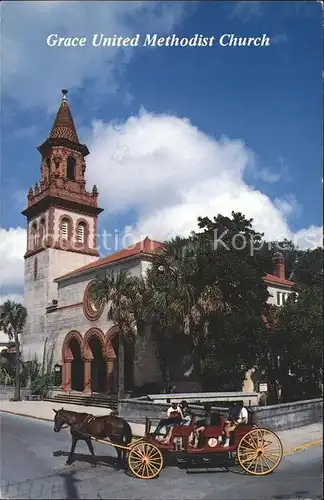 St Augustine Grace United Methodist Church Pferdekutsche Kat. 