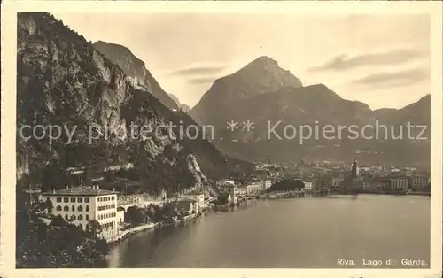 Riva Lago di Garda Panorama Kat. 