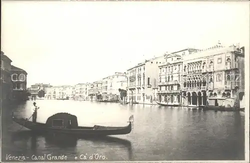 Venezia Venedig Canal Grande e Canal d Oro Kat. 