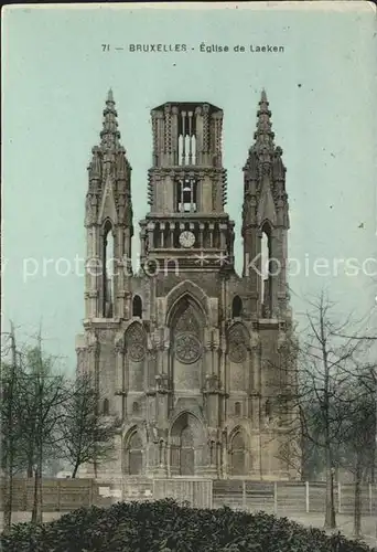 Bruxelles Bruessel Eglise de Laeken Kat. 