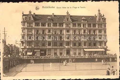 Middelkerke Grand Hotel de la Plage et Tennis Kat. 