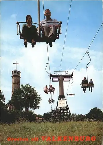 Valkenburg Suedholland Kabelbaan Wilhelminatoren Kat. 