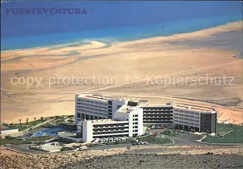 Fuerteventura Kanarische Inseln Fliegeraufnahme Hotel Los Gorriones Kat. 