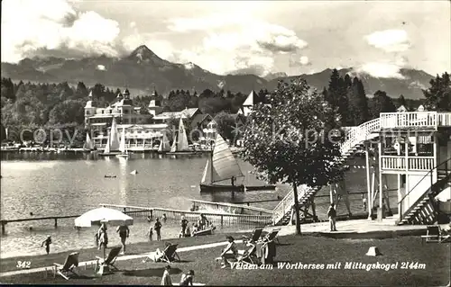 Velden Woerthersee mit Mittagskogel /  /