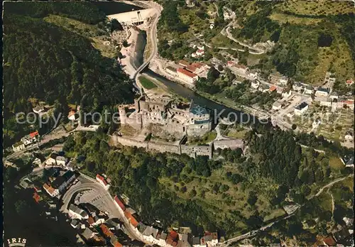 Vianden Fliegeraufnahme Chateau