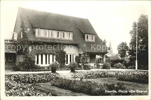 Heerde Gelderland Huize De Geere Kat. 