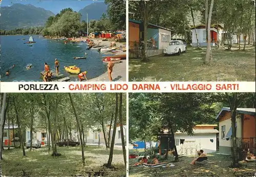 Porlezza Lombardei Camping Lido Darna Villaggio Sarti Kat. 