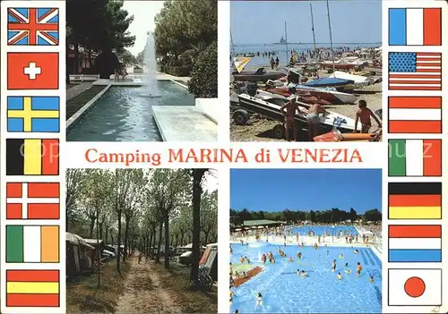 Venezia Venedig Camping Marina di Venezia Punta Sabbioni Kat. 