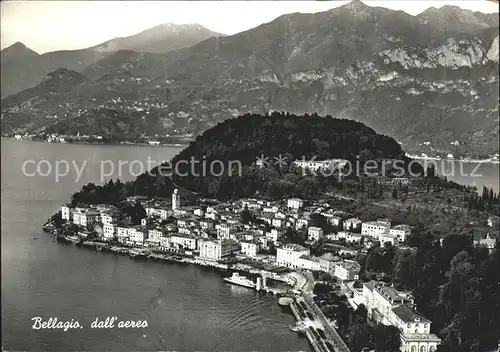 Bellagio Lago di Como Fliegeraufnahme