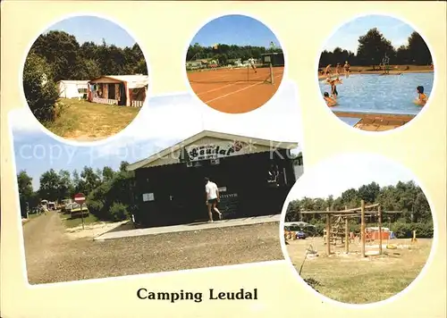 Haelen Camping Leudal Tennisplatz Swimmingpool Spielplatz Kat. 
