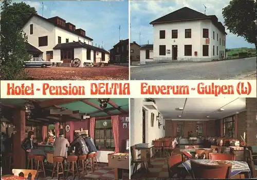 Gulpen Hotel Pension Deltia Bar Gaststube Kat. 