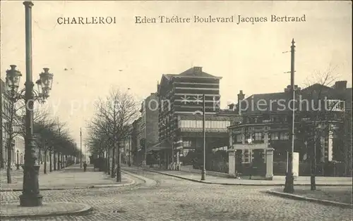 Charleroi Hainaut Wallonie Eden ThÃ©atre Boulevard Jacques Bertrand /  /